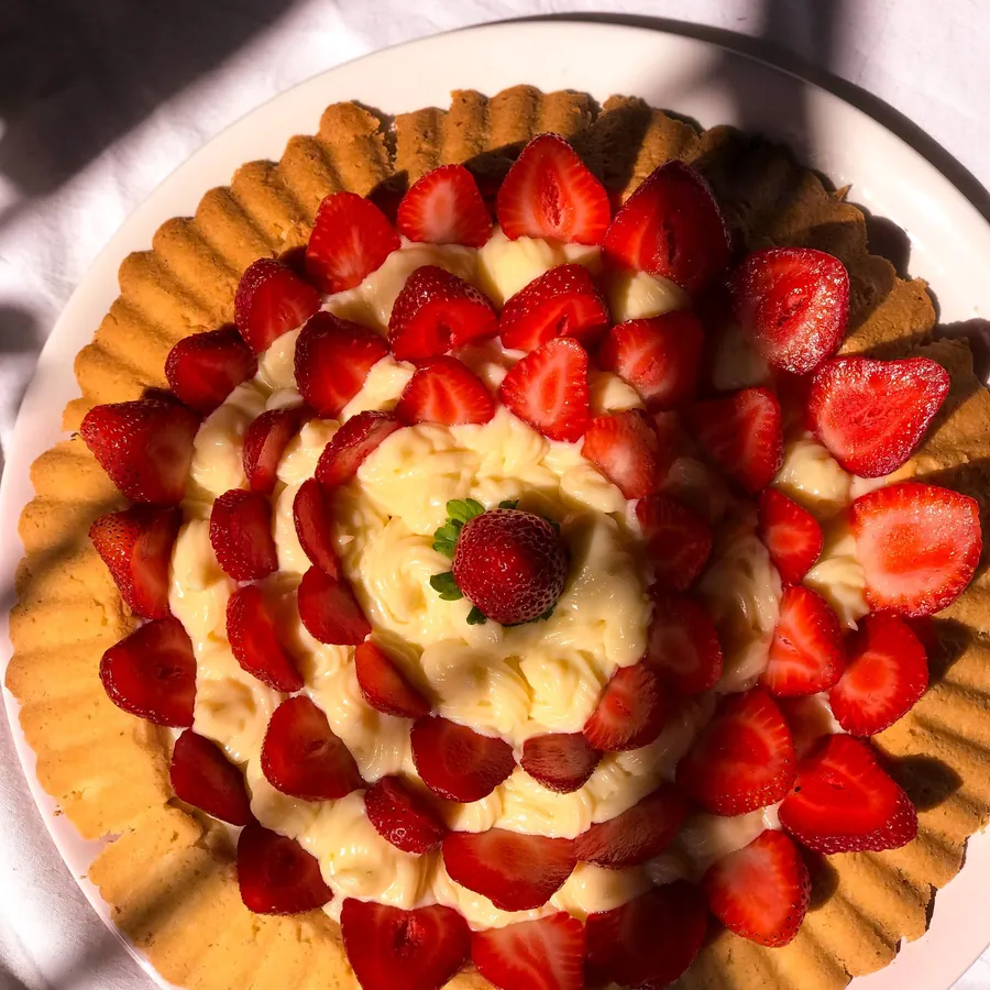 Tarta de frutillas